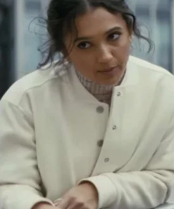 Noemi Gonzalez A Working Man 2025 White Jacket