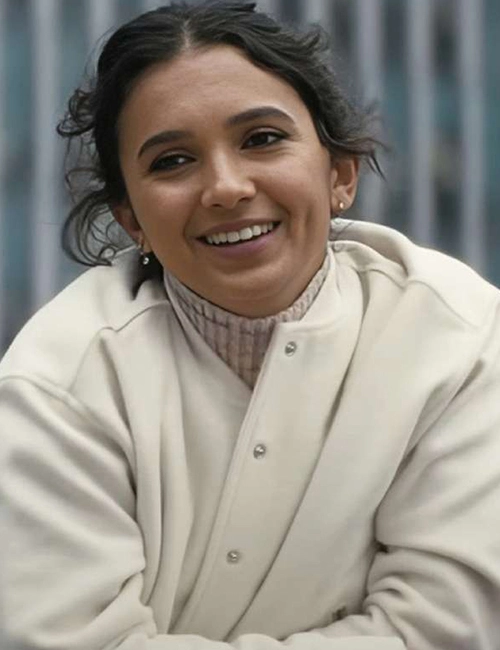 Noemi Gonzalez A Working Man 2025 Wool Bomber Jacket