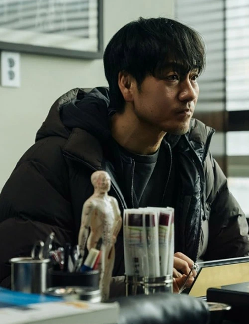 Park Hae Soo Karma Hooded Puffer Jacket