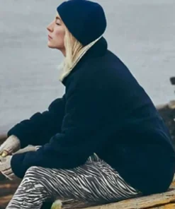 Saoirse Ronan The Outrun Black Jacket