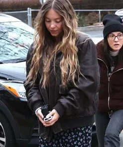 Sydney Sweeney The Housemaid 2025 Leather Jacket