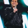 The Amateur 2025 Rami Malek Black Jacket