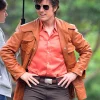 Tom Cruise American Made Brown Leather Jacket