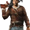 Uncharted 2 Nathan Drake Leather Jacket