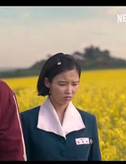 When Life Gives You Tangerines Ae-soon Blue Wool Jacket