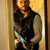 Alarum 2025 Scott Eastwood Black Vest