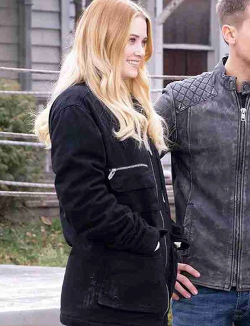 Beautiful Disaster Virginia Gardner Black Jacket