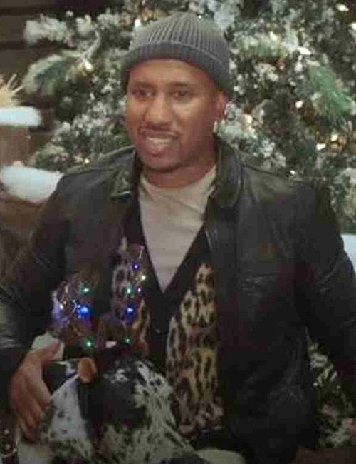 Chris Redd Kenan Black Leather Jacket