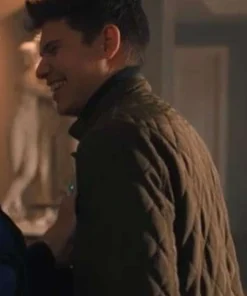 Daniel Burgess-Wise The Long Game 2025 Clay Troy Quilted Green Jacket