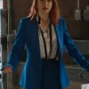 Emily Tennant The Wish Swap Blue Blazer