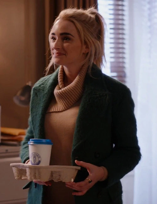 Ginny & Georgia Georgia Miller Green Wool Coat