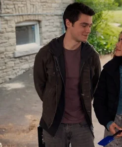 Ginny Georgia S03 Felix Mallard Brown Jacket