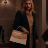 Ginny and Georgia Brianne Howey Green Wool Coat