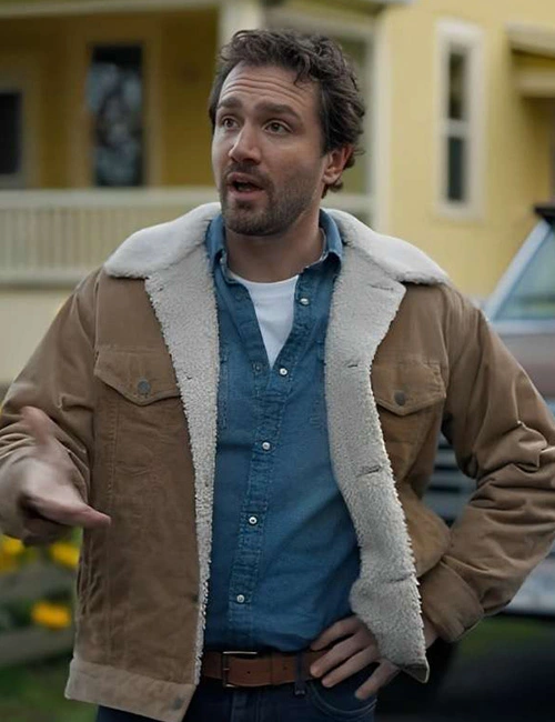 Jake Foy The Wish Swap Brown Shearling Jacket