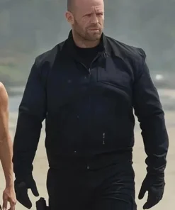 Jason Statham A Working Man Black Jacket