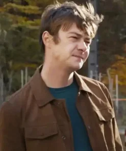 Misericordia Movie Brown Suede Leather Jacket