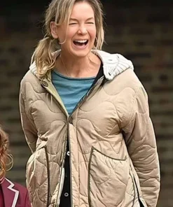 Renee Zellweger Bridget Jones Mad About the Boy Beige Jacket