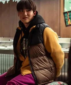 Sam-soo Newtopia 2025 Tang Jun Sang Multi color Puffer Vest