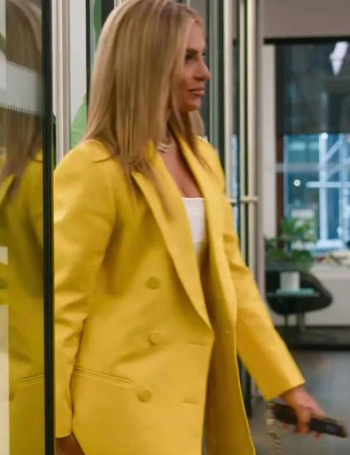 Selling the City TV Series 2025 Eleonora Srugo Yellow Blazer
