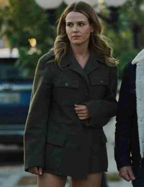 Sniper Rogue Mission Jocelyn Hudon Green Jacket