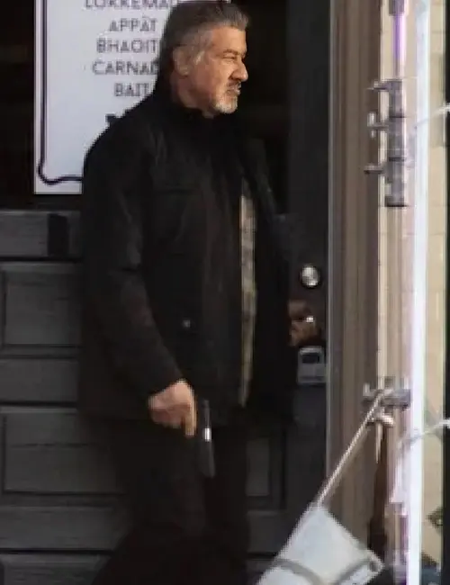 Sylvester Stallone Alarum 2025 Chester Black Jacket