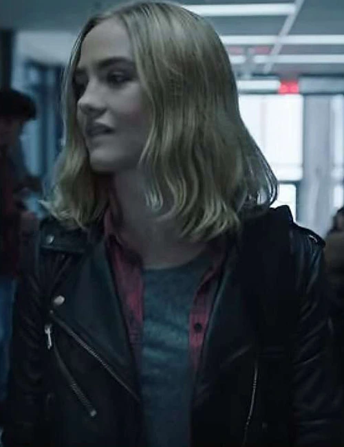 TV Series Impulse Maddie Hasson Leather black Jacket