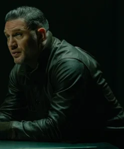 Tom Hardy Black Leather Jacket