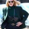Uma Thurman Dexter Resurrection Green Blazer