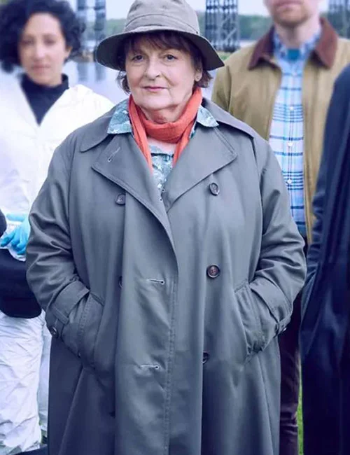 Vera S14 Brenda Blethyn Grey Coat