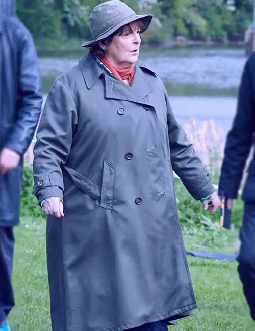Vera Stanhope TV Series Vera 2025 Brenda Blethyn Grey Trench Coat