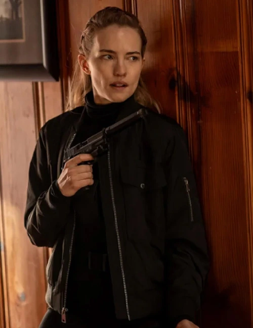 Willa Fitzgerald Alarum 2025 Black Jacket