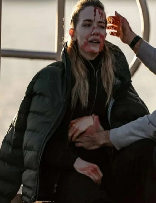 Willa Fitzgerald Alarum 2025 Puffer Jacket