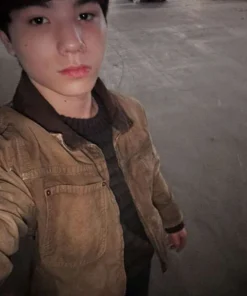 Hershel Rhee Brown Cotton Jacket