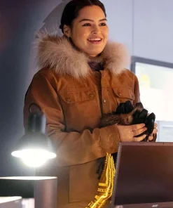 North Of North Anna Lambe Brown Fur Jacket