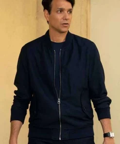Ralph Macchio Cobra Kai Black Jacket