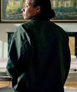 Sara Fanta Aicha Green Cotton Jacket