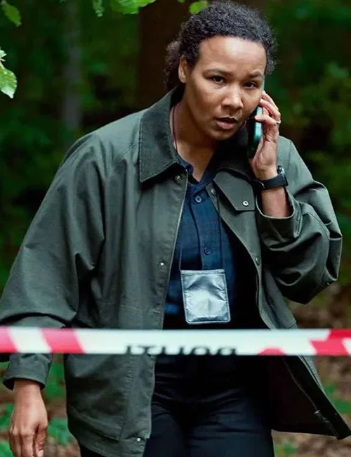 Secrets We Keep 2025 Sara Fanta Traore Green Jacket