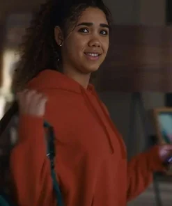 McKenna Roberts Back in Action Red Hoodie